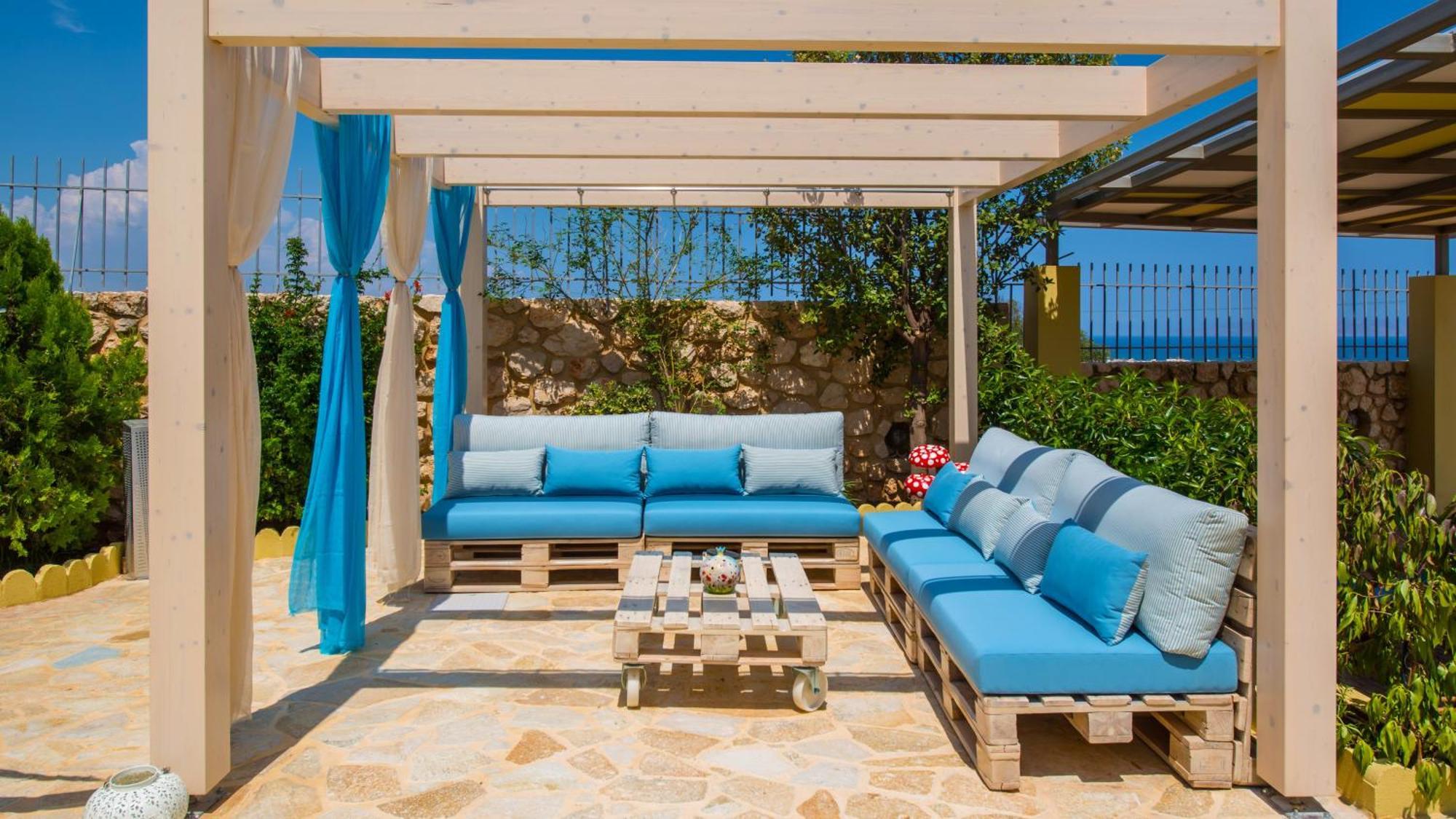 Azzuro Villa With Private Pool By Estia แอร์ซอนิสซอส ภายนอก รูปภาพ